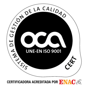Logo Certificado de Calidad ISO 9001 Yaco S.L.