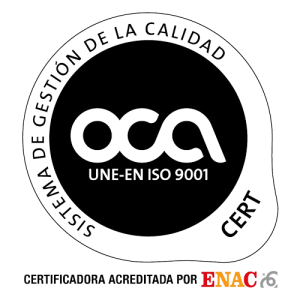 Logo Certificado de Calidad ISO 9001 Yaco S.L.